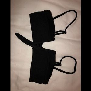 Black “V” wired bikini- NWOT